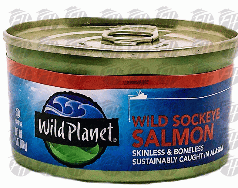 Wild Planet  sockeye salmon, wild pacific, boneless & skinless Full-Size Picture